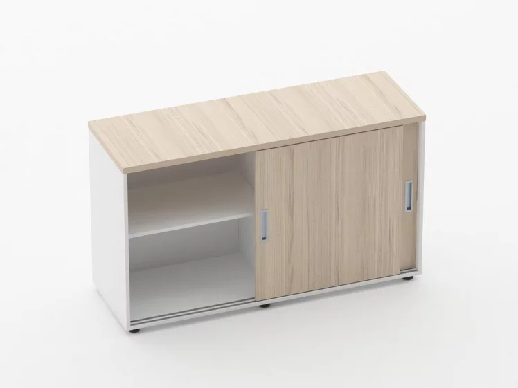 Тумба-купе для рабочего модуля Дека 9.02.125 Туя/Белый / Deka_1