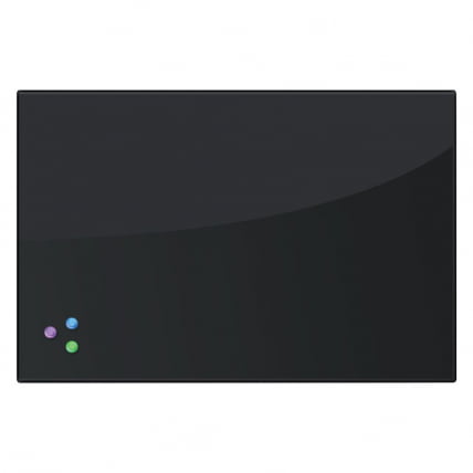 Доска магнитно-маркерная стеклянная БРАУБЕРГ 60х90 см Черная / BRAUBERG_0