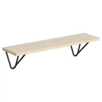 Полка навесная CОФФЕЕ СХ-1-ВИРЕ Клен / COFFEE SH-1-WIRE_0