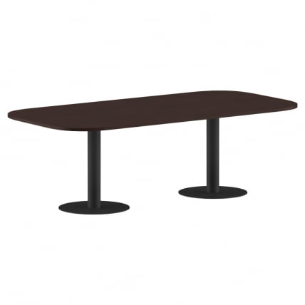 Конференц-стол на 6-8 человек ИМАГО ПРГ-8 Венге Магия-антрацит / IMAGO_0
