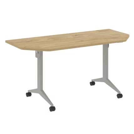 Стол складной мобильный КС-Пулл КС.М-7.Т2 Тиквуд Светлый/Серый / X-Pull X.M-7.T2_0