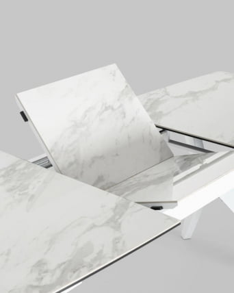 Стол обеденный Аркада раскладной 160-210кс90 Керамика светлая / 160-210x90_3