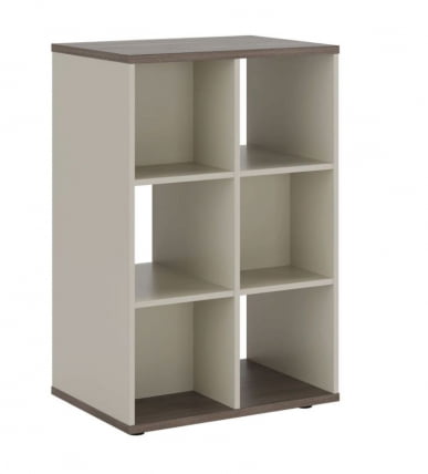 Стеллаж двусторонний Нев Лине НЛН36343431 Дуб шамони темный / New Line NLN36343431_0