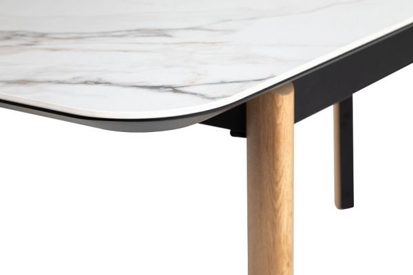 Стол раздвижной Комби Серамиc 120-150 Аутоматиc Натур//Лигхт марбле / Combi Ceramic Automatic Natur//Light marble_6