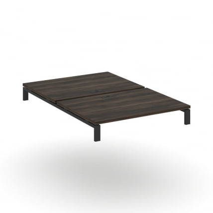 Двойной стол надставка на две опорные тумбы CОНCЕПТ CН.ДСН-005 Дуб Мали Черный / CONCEPT CN.DSN-005_0