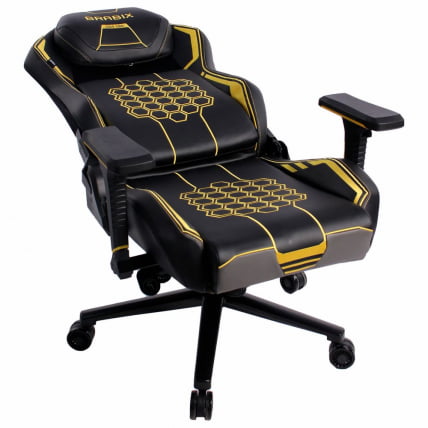 Геймерское кресло БРАБИКС ПРЕМИУМ Танос ГМ-180 черное/желтое / BRABIX PREMIUM Tanos GM-180_5