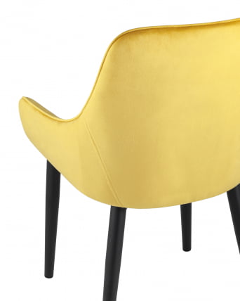 Стул Диана НЕВ велюр Оранжевый / NEW_6