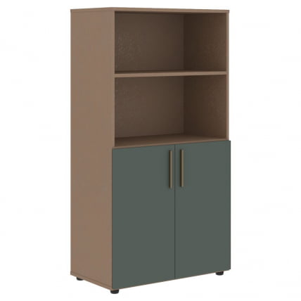 Шкаф с 1 комплектом глухих малых дверей ВЕЛИОН ВМCС 80.5 Нефрит Кобра / VELION VMCS_0