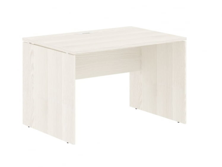 Стол письменный ЕДИС ЕДСТ 1180 Ясень Траун Белый / EDIS EDST_0