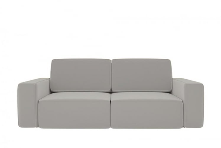 Диван прямой Сунндал (Берхоусе) Цвет фасада: Левис 08 велюр; Тип: Прямой; Материал фасада: Металл/Велюр / (Berhouse)_0