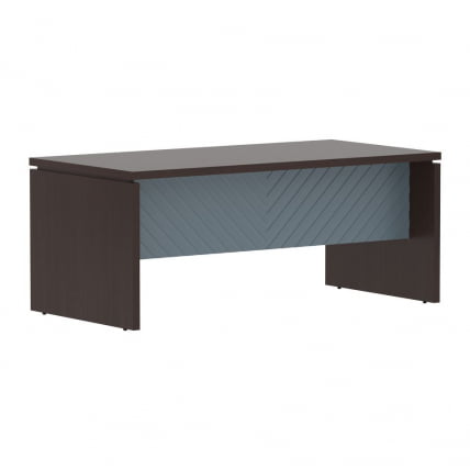 Стол руководителя Торр ЛУКС ТЛСТ 189 Венге Магия Серо-голубой / Torr LUX TLST_0