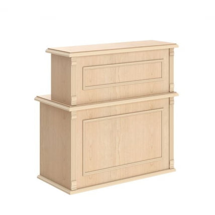 Стойка ресепшен РМС 160 Бук тиара / RMS_0