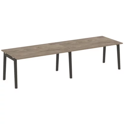 Стол переговорный (2 столешницы) ОНИКС ВООД ОВ.ПРГ-2.4 Тиквуд Темный/Темный / ONIX WOOD OW.PRG-2.4_0