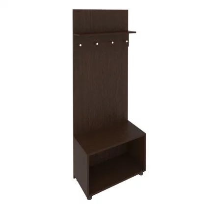 Вешалка с багажницей ЛИГХТ С-ВБ-80 Венге Цаво / LIGHT_0