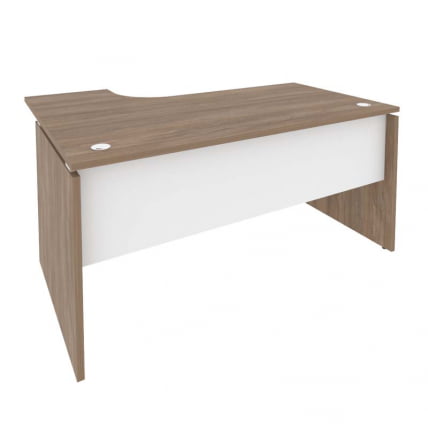 Стол эргономичный правый ОНИКС О.СА-4Р Дуб Аризона/Белый / ONIX O.SA-4R_0