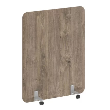 Перегородка на металлических опорах, на роликах Р-лине ДП.Р-120-150 Тиквуд Темный / R-line DP.R-120-150_0