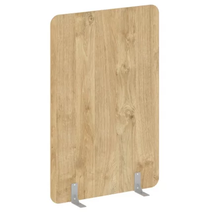 Перегородки на металлических опорах на фетровых подпятниках Р-лине ДП.Ф-120-180 Тиквуд Светлый / R-line DP.F-120-180_0