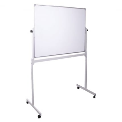 Доска-флипчарт магнитно-маркерная НА СТЕНДЕ СТАФФ ЕCО 2-сторонняя (90х120 см) / STAFF ECO_0