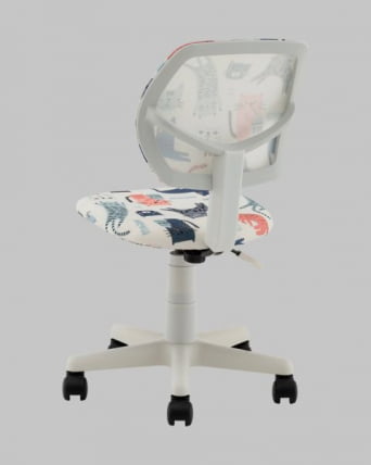 Кресло ЛОЛО Катс пластик белый / Cats_6