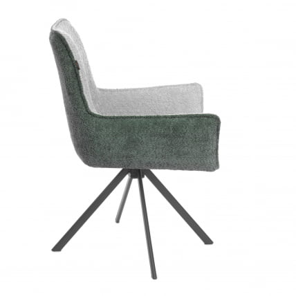 Стул Мурано/Мурано опора 360, букле, изумруд-опал (Бетсй) / Murano/Мурано (Betsy)_1