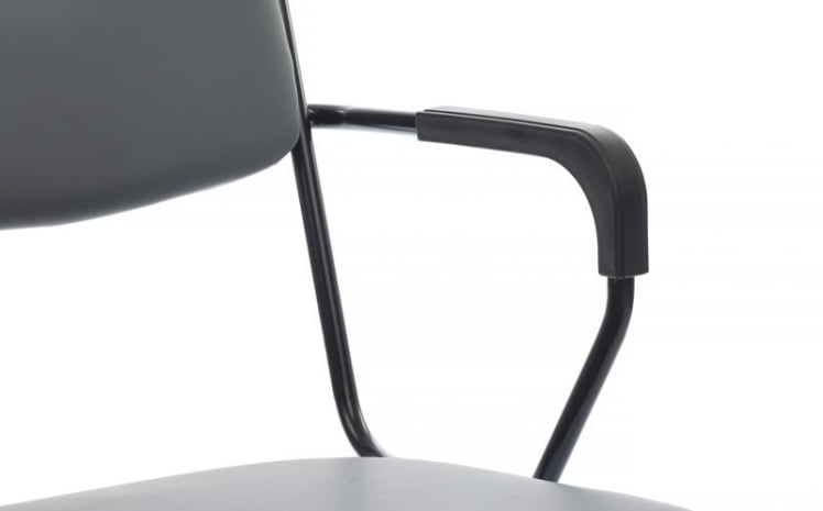 Кресло Никс Плус РCХ ОМКЛ-03Б Серый/Металл Черный / Nix Plus RCH OMKL-03B_8