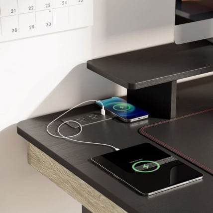 Стол для компьютера c электрической регулировкой по высоте и 2 ящиками ЕУРЕКА ЕРК-ЕД-И47-ОГ / c EUREKA ERK-ED-I47-OG_7