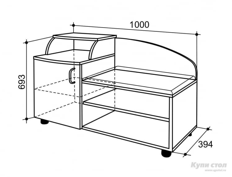 Обувница Хит Ясень Шимо темный_1