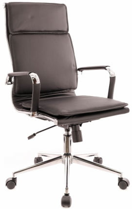 Кресло руководителя Нерей Т экокожа Серый / Nerey T_1