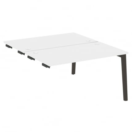 Стол-приставка двойной к опорным элементам ОНИКС ВООД ОВ.Д.СПР-3.8 Белый Бриллиант/Темный / ONIX WOOD OW.D.SPR-3.8_0