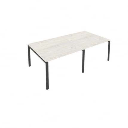 Переговорный стол (2 столешницы) Метал Сйстем Б.ПРГ-2.2 Наварра/Антрацит / Metal System_0