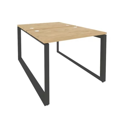 Рабочая станция на О-образном м/к ОНИКС О.МО-Д.РС-2.1.7 Тиквуд Светлый/Антрацит / ONIX O.MO-D.RS-2.1.7_0