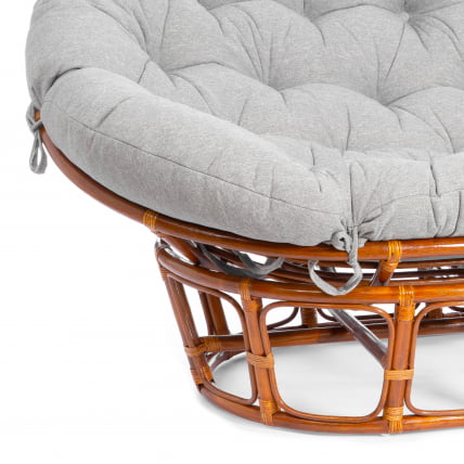 Диван МАМАСАН/МАМАСАН 23/02 В /с подушкой/ 169х102х80 см, Когнаc (коньяк), матрац 182х119 см, ткань серо-бежевая 3М 16/2 / MAMASAN/МАМАСАН W Cognac_4