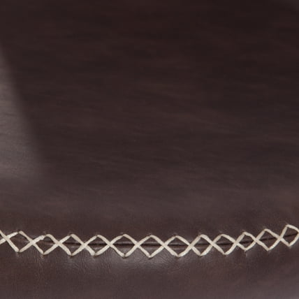 Стул ФЛАИР (мод. 9020) экокожа/металл, 60 х 56 х 78 см , коричневый 1/черный / FLAIR (mod._8