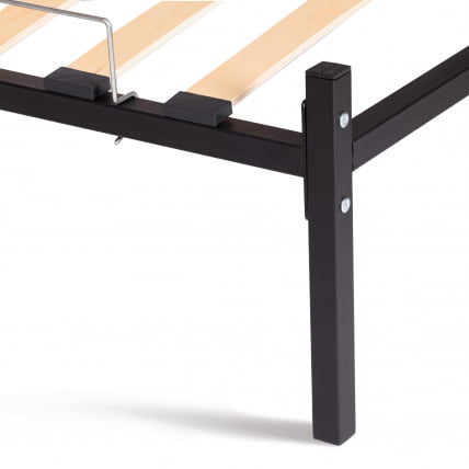 Кровать Бруно металл, 90*200 см, черный / Bruno_9