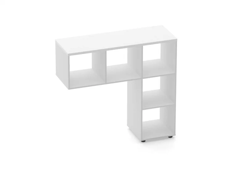 Стеллаж к столу Дека 9.08.12 Белый / Deka_0