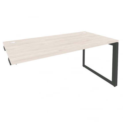 Стол-приставка на О-образном м/к к опорным элементам ОНИКС О.МО-СПР-4.8 Денвер Светлый/Антрацит / ONIX O.MO-SPR-4.8_0