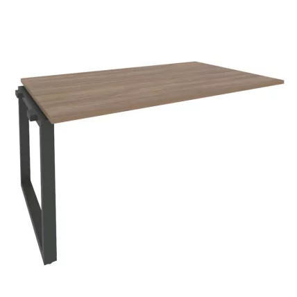 Проходной наборный элемент переговорного стола ОНИКС О.МО-НПРГ-4 Дуб Аризона/Антрацит / ONIX O.MO-NPRG-4_0