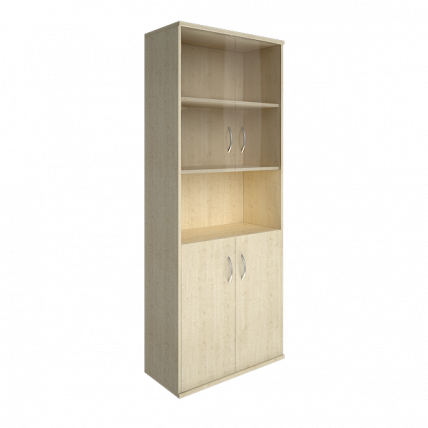 Шкаф высокий широкий Рива А.СТ-1.4 Клен / Riva_0
