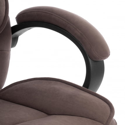 Кресло руководителя ОРЕОН металБЛ велюр, коричневый, 6 / OREON metalBL_7