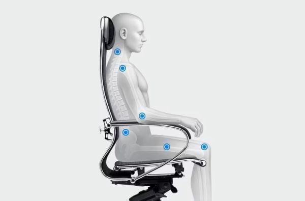 Кресло компьютерное Й 4ДФ Б2-14Д - ЙМ93+Инфинитй /Кc09/Нc09/Д15П/Х13мМ-3Д(М26.Б32.Г25.В04) / Y 4DF B2-14D YM93+Infinity /Kc09/Nc09/D15P/H13mM-3D(M26.B32.G25.W04)_2