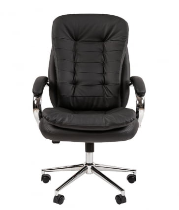 Кресло руководителя CХАИРМАН 795 кожа Черный / CHAIRMAN_1