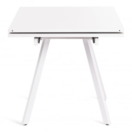 Стол ВИГО ЛДСП/ХПЛ/металл, 120 кс 80 кс 30 х 30 х 75 см, Белый / VIGO ЛДСП/HPL/металл, x x_1