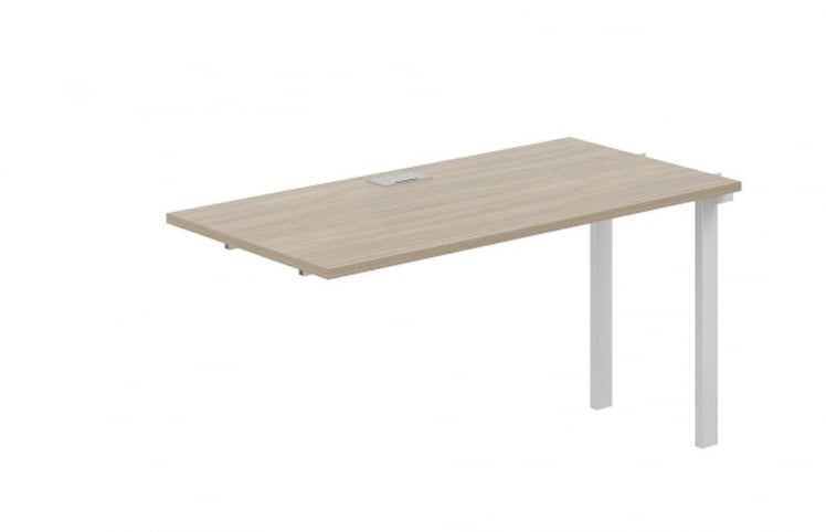 Секция рабочей станции Сигма СГ.265.ОД.44.ВХ Дуб темный Белый / Sigma SG.265.OD.44.WH_0