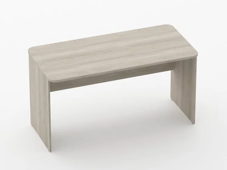 Стол прямой Глассй 1.10.14 Дуб сантана светлый / Glassy_0