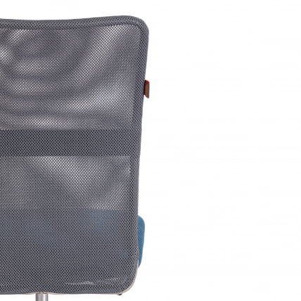 Кресло СТАРТ флок/ткань, синий/серый, 32/В-12 / START 32/W-12_8