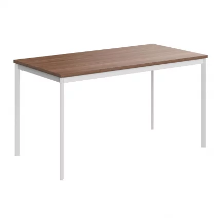 Стол прямой ИМАГО-С СП-3С ясень шимо белый полуматовый / IMAGO-S СП-3S_0