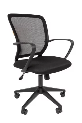 Кресло для оператора Чаирман 698 блаcк ТВ Черное / Chairman black TW_0