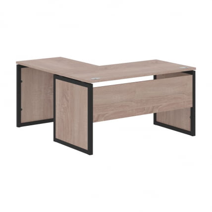 Стол письменный угловой правый КСТЕН-КП КСКПCТ 1415 Р Дуб Сонома Антрацит / XTEN-QP XQPCT R_0