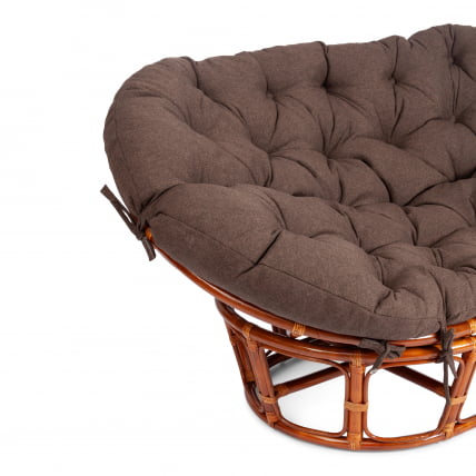 Диван МАМАСАН/МАМАСАН 23/02 В /с подушкой/ подушка 182х119 см, 169х102х80 см, Когнаc (коньяк), ткань, коричневый, 3М7-147 / MAMASAN/МАМАСАН W Cognac_5