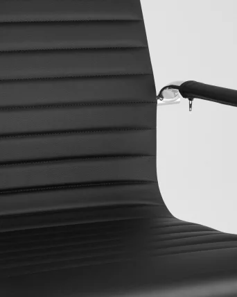 Кресло руководителя ТопЧаирс Ситй Черное / TopChairs City_8